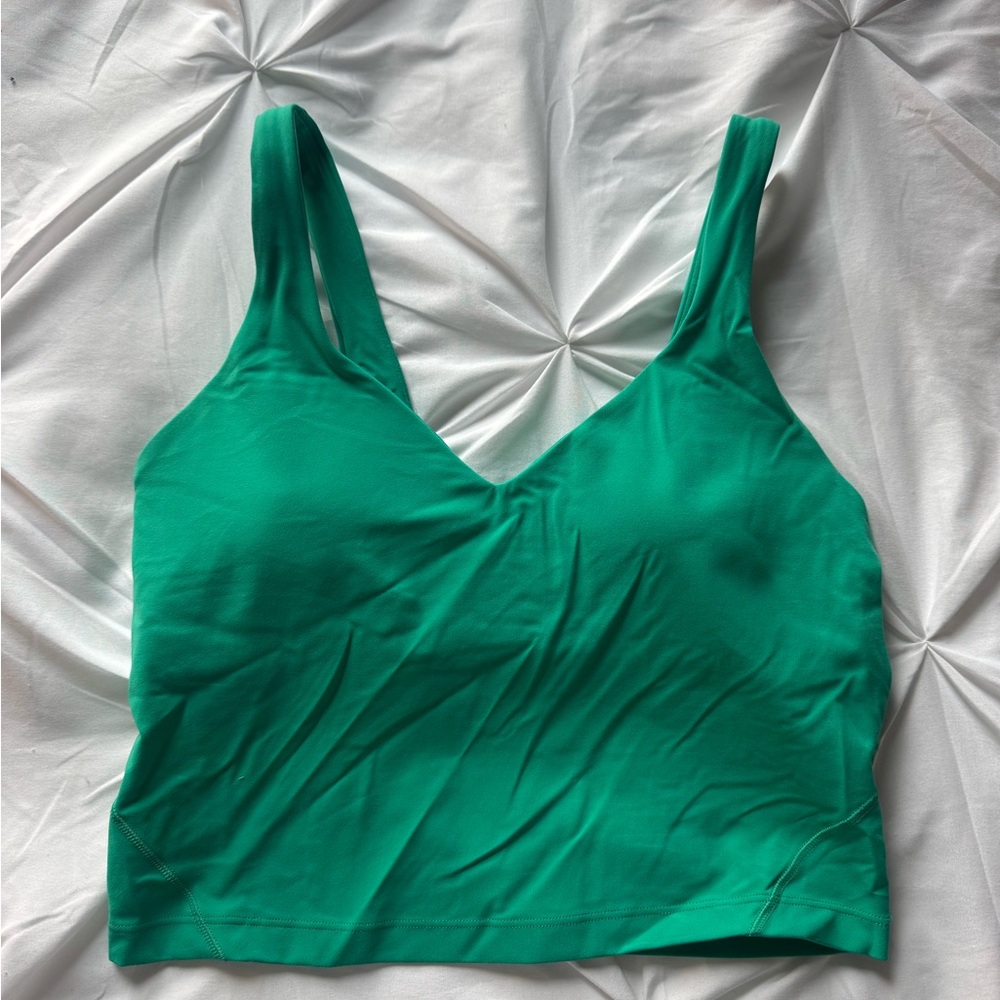 lululemon align tank green